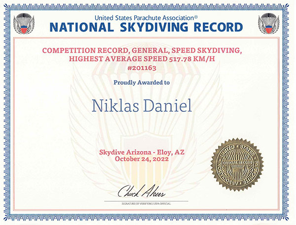 USPA Record 201163