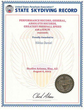 USPA Record 400081